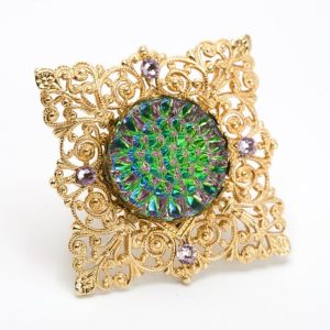 bague-carre-prisme-vert