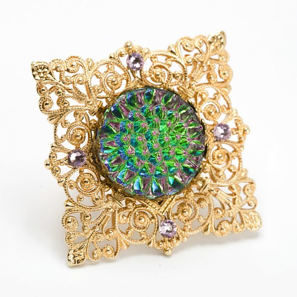 bague-carre-prisme-vert