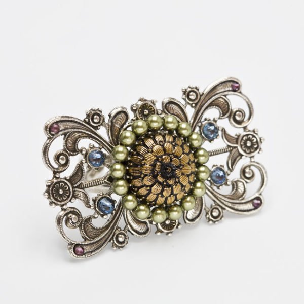 Bague Baroque horizontale