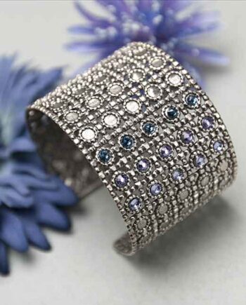 Bracelet Dentelle (argent vieilli)