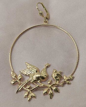 Créoles Oiseau Doré (X2)