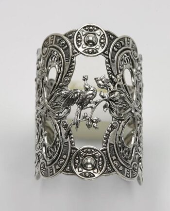 Tosca Oiseau (argent vieilli)